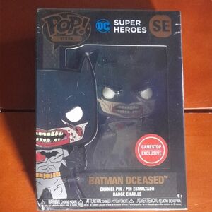 Pop Super Heroes Batman DCeased Enamel Pin